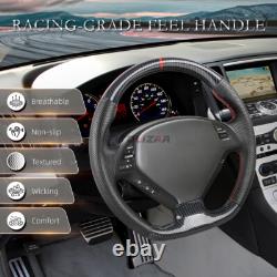 Hydro Dip Carbon Fiber Steering Wheel For Infiniti G37 G37X EX35 EX37 2008-2013