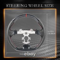 Hydro Dip Carbon Fiber Steering Wheel For Infiniti G37 G37X EX35 EX37 2008-2013