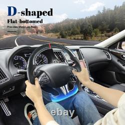 Hydro Dip Carbon Fiber Steering Wheel For Infiniti Q50 2013-2018 In Stock