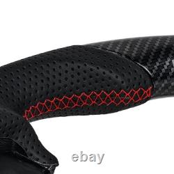 Hydro Dip Carbon Fiber Steering Wheel For Subaru LEVORG WRX STI 2015-2022