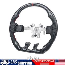 Hydro Dip Carbon Fiber Steering Wheel for 2013-2018 Dodge Ram 1500/2500/3500