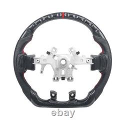 Hydro Dip Carbon Fiber Steering Wheel for 2013-2018 Dodge Ram 1500/2500/3500