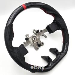 Hydro Dip Carbon Fiber Steering Wheel for 2013-2018 Dodge Ram 1500/2500/3500