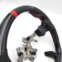 Hydro Dip Carbon Fiber Steering Wheel for 2013-2018 Dodge Ram 1500/2500/3500