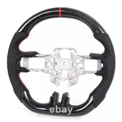 Hydro Dip Carbon Fiber Steering Wheel for Ford Mustang GT Shelby 15-17 USA Stock