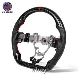 Hydro dip Carbon Fiber Steering Wheel For Subaru Impreza WRX STI 2015-2021