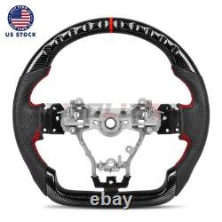 Hydro dip Carbon Fiber Steering Wheel For Subaru Impreza WRX STI 2015-2021