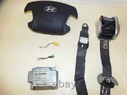 Hyundai Sonata 2006-2007-2008-2009-2010 Oem Bag Steering Brown Seat Belt Module