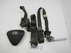 Hyundai Veloster 2012-2013-2014 Oem Driver Steering Cover Left Driver Seat Belt
