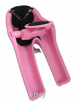 Ibert Safe Seat Child Baby Bike Seat Model With Steering Wheel Pink. 2nd