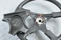 Jaguar Xjs Xjrs Xj40 Facelift Momo Sport Steering Wheel Twr Black Leather Horn