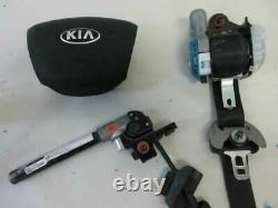 Kia Rio 2012-2013-2014-2015-2016 2 Plugs Oem Left Driver Bag Seat Belt