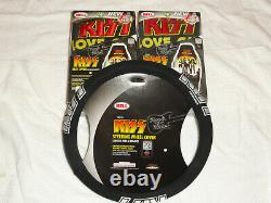Kiss Official Love Gun Seat And Steering Wheel Cover Set New In Boxes Condition