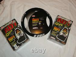 Kiss Official Love Gun Seat And Steering Wheel Cover Set New In Boxes Condition