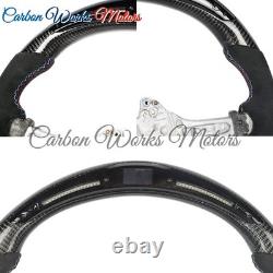 LED Alcantara Carbon Fiber Steering Wheel For BMW F06 F07 F01 F03 F04 F11M F12M