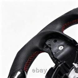 LED Carbon Fiber Steering Wheel For Dodge Charger Durango SRT 15-23