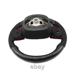 LED Carbon Fiber Steering Wheel For Dodge Charger Durango SRT Hellcat 2015-2023