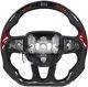 Led Carbon Fiber Steering Wheel For Dodge Charger Durango Srt Hellcat 2015-2024