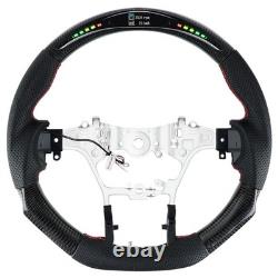 LED Carbon Fiber Steering Wheel Upgrade For Toyota HiluxRevo & Fortuner 2015-22