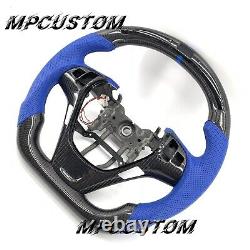 LED Carbon Fiber Steering Wheel fit For Hyundai Genesis Coupe 2009 2015 2016