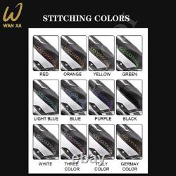 LED Forged Carbon Fiber Steering Wheel Fit For dodge challenger charger srt 15+