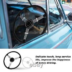 LOSCHEN Banjo Style Black Steering Wheel For 1950 1965 Porsche 356 Pre-A A B C