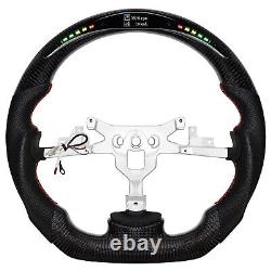 LOSCHEN Carbon Fiber LED Steering Wheel For Chevrolet Corvette C6 Z06 ZR1 06-11