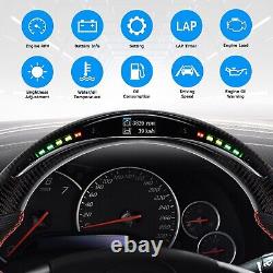 LOSCHEN Carbon Fiber LED Steering Wheel For Chevrolet Corvette C6 Z06 ZR1 06-11