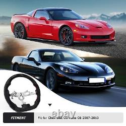 LOSCHEN Carbon Fiber LED Steering Wheel For Chevrolet Corvette C6 Z06 ZR1 06-11