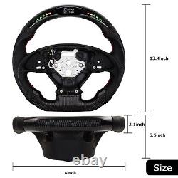 LOSCHEN Carbon Fiber LED Steering Wheel For Chevrolet Corvette C7 2014-2019