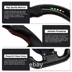 LOSCHEN Carbon Fiber LED Steering Wheel For Chevrolet Corvette C7 2014-2019