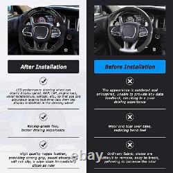 LOSCHEN Carbon Fiber LED Steering Wheel For Dodge Challenger SRT Durango 2015+