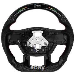 LOSCHEN Carbon Fiber LED Steering Wheel For Ford F150 2015-2020