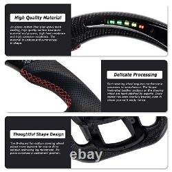 LOSCHEN Carbon Fiber LED Steering Wheel For Ford F150 2015-2020