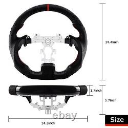 LOSCHEN Carbon Fiber Steering Wheel For Infiniti G37 EX35 EX37 2007-2015