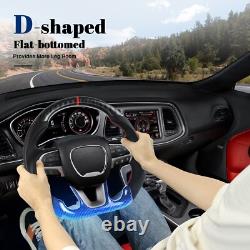 LOSCHEN Hydro-Dip Carbon Fiber Steering Wheel for 2015+ Dodge Durango HEATED