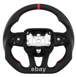 LOSCHEN Nappa Leather Steering Wheel For Dodge Challenger SRT Durango 2015-2023