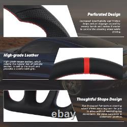 LOSCHEN Nappa Leather Steering Wheel For Dodge Challenger SRT Durango 2015-2023