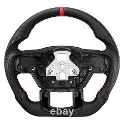 LOSCHEN Nappa Leather Steering Wheel For For Ford F150 2015-2020