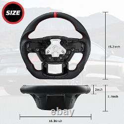 LOSCHEN Nappa Leather Steering Wheel For For Ford F150 2015-2020