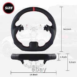 LOSCHEN Nappa Leather Steering Wheel For Infiniti G37 EX35 EX37 2007-2015