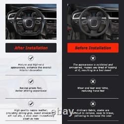 LOSCHEN Real Carbon Fiber Steering Wheel For Audi S5/S4/A5/A4 B7 2008-2010