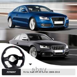 LOSCHEN Real Carbon Fiber Steering Wheel For Audi S5/S4/A5/A4 B7 2008-2010