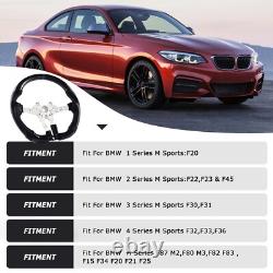 LOSCHEN Real Carbon Fiber Steering Wheel For BMW M Sports M2 M3 M4 F80 F15 F30