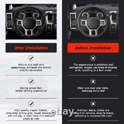 LOSCHEN Real Carbon Fiber Steering Wheel For Dodge RAM 1500 2012-2017