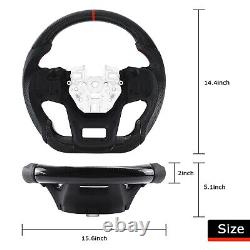 LOSCHEN Real Carbon Fiber Steering Wheel For Ford Bronco 2021-2023