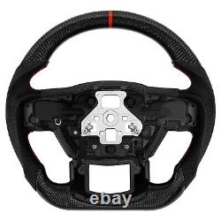 LOSCHEN Real Carbon Fiber Steering Wheel For Ford F150 2015-2020