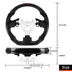 LOSCHEN Real Carbon Fiber Steering Wheel For INFINITI G35 2003-2007