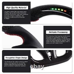 LOSCHEN Real Carbon Fiber Steering Wheel For Infiniti Q50 2014-2017 Brand New