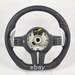 Leather M Sport Car Steering Wheel For BMW F20 F22 F30 F36 F48 F25 F15 F82 M3 M2